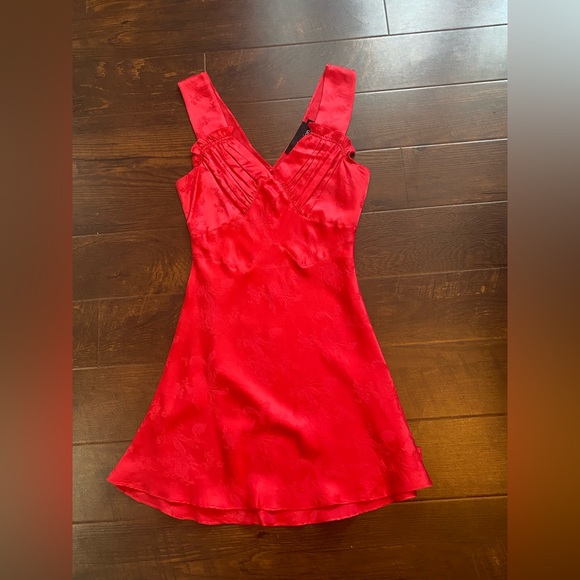 Realisation Par Red Mini Dress - Picture 3 of 6